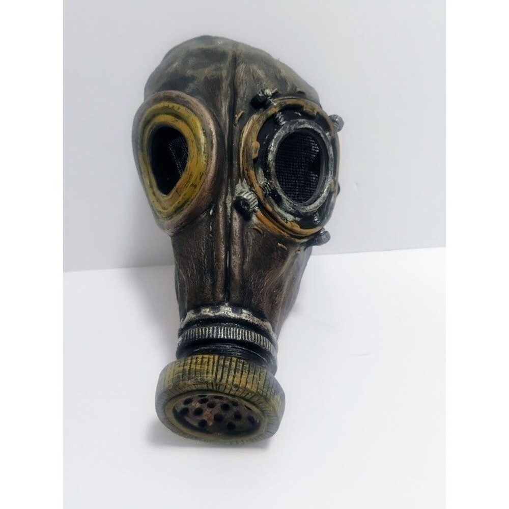 GHOULISH PRODUCTIONS WASTED GAS MASK DISTRESSED COSTUME LATEX MASK